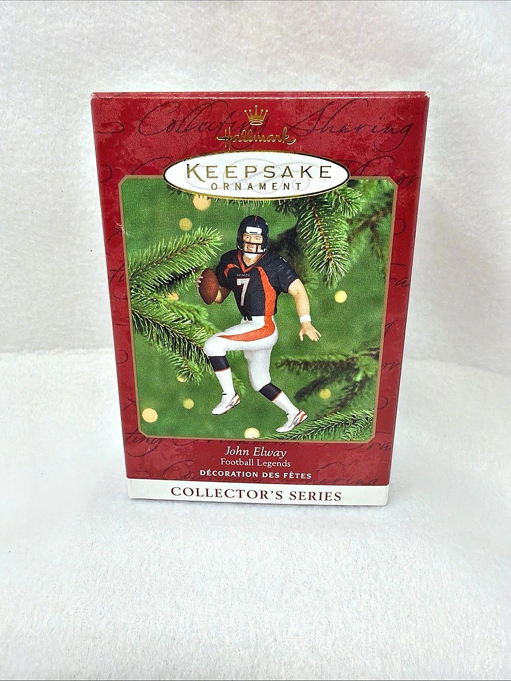 Hallmark John Elway Football Legends Sixth in the Series Ornament